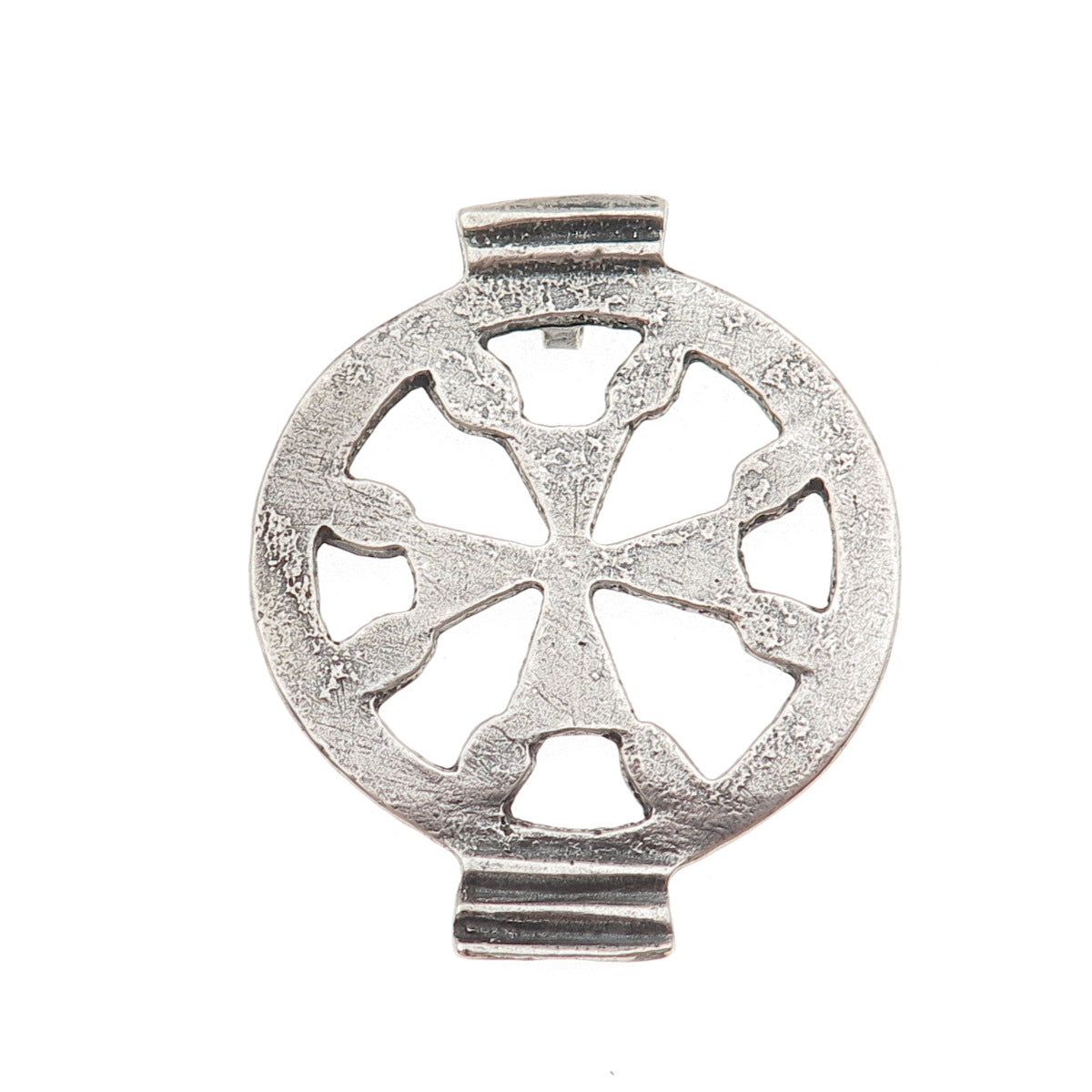 Metropolitan Museum of Art Sterling Silver Vintage Byzantine Repro Cross Pendant