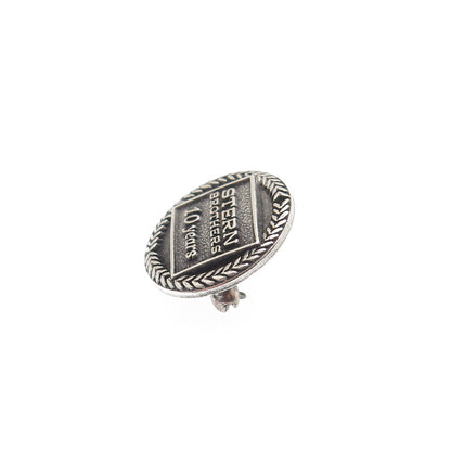 925 Sterling Silver Vintage Stern Brothers 10 Years Minimalist Pin Brooch