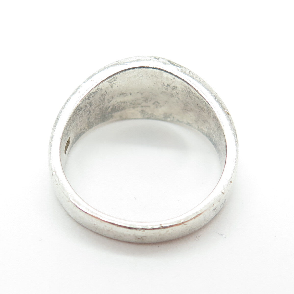 925 Sterling Silver Vintage Medical Cross Ring Size 10.25