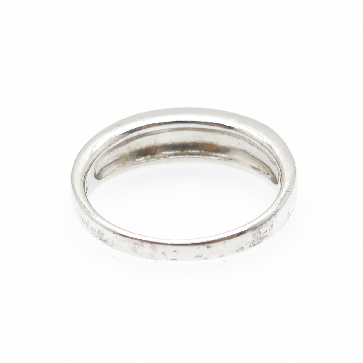 CNA PRANDA 925 Sterling Silver Vintage Enamel Animal Pattern Ring Size 8