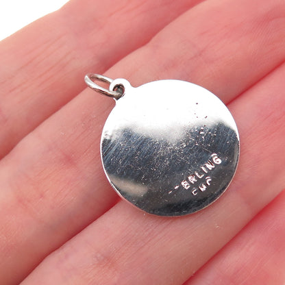 925 Sterling Silver Vintage Nova Scotia Canada Charm Pendant