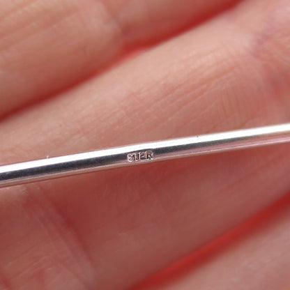 925 Sterling Silver Vintage Snuff Spoon / Ladle Charm Pendant