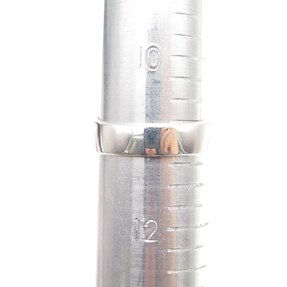 925 Sterling Silver Vintage Mexico Real Tiger Eye Modernist Ring Size 11.25