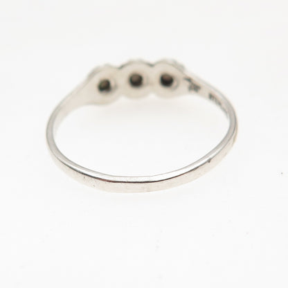 Bell Trading Post Old Pawn 925 Sterling Silver Vintage Turquoise Ring Size 6.75