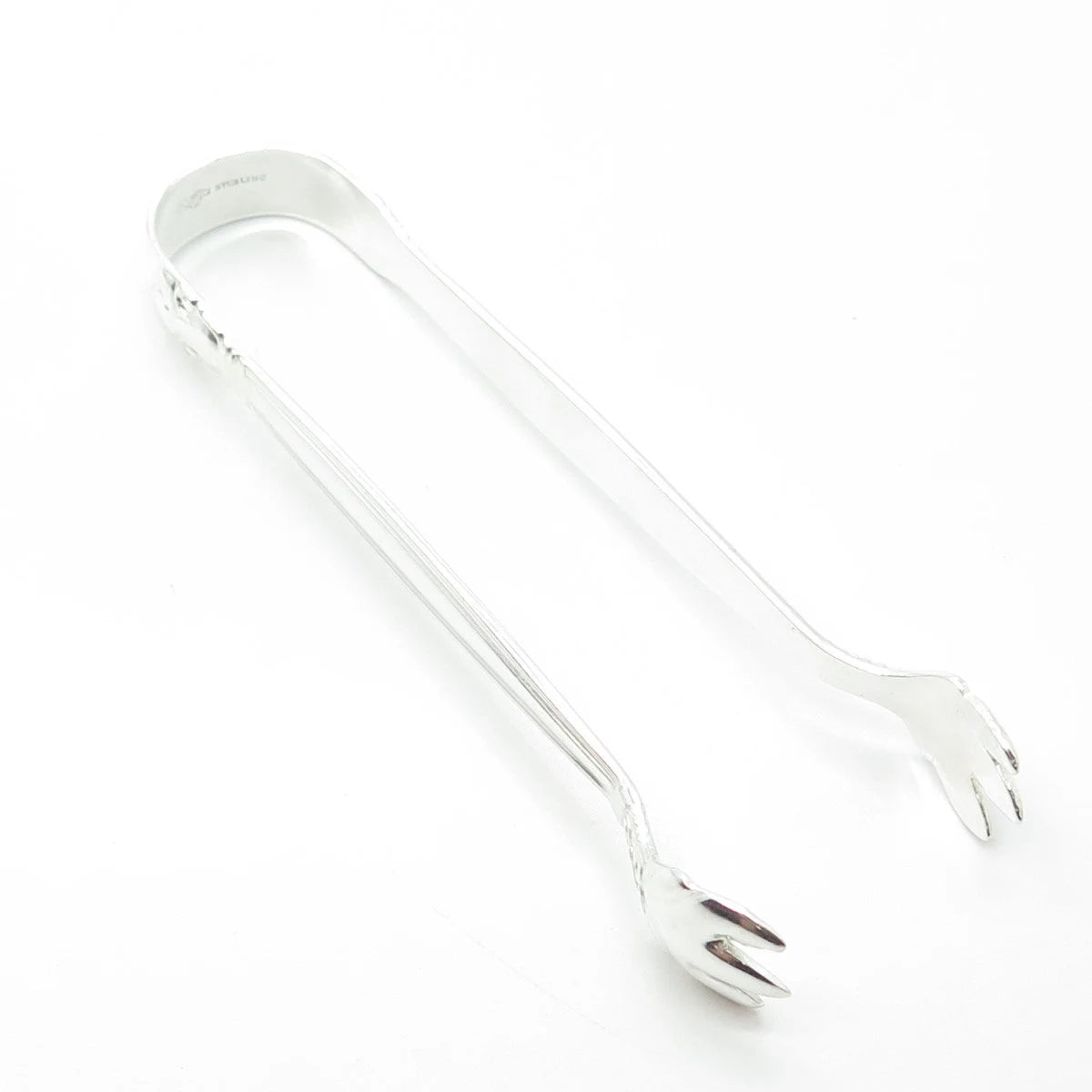 925 Sterling Silver Antique Art Deco 1936 Manchester Copenhagen Sugar Tongs