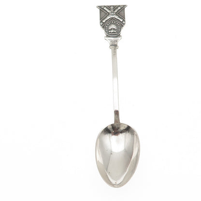 Stokes & Ireland 925 Sterling Silver Antique 1909 Dum Spiro Spero Coffee Spoon