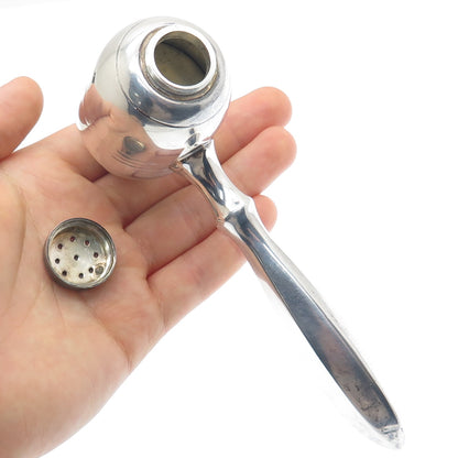 925 Sterling Silver Antique Art Deco Gavel Salt & Pepper Shaker