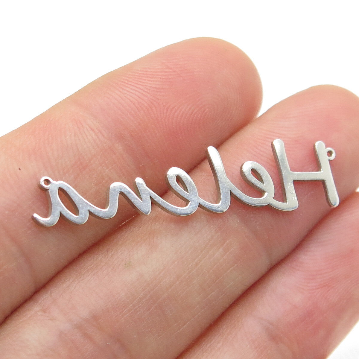 925 Sterling Silver "Helena" Personalized Centerpiece Pendant
