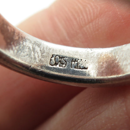 LOIS HILL 925 Sterling Silver Vintage Wedding Band Ring Size 6