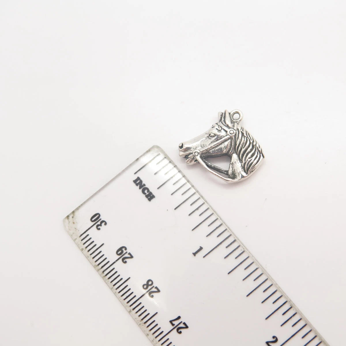 835 Silver Vintage Horse Charm Pendant