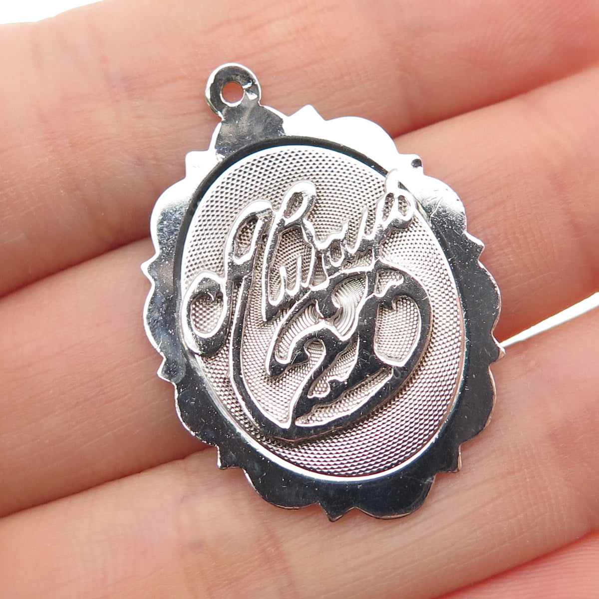 Town & Country 925 Sterling Silver Vintage Always 21 Charm Pendant