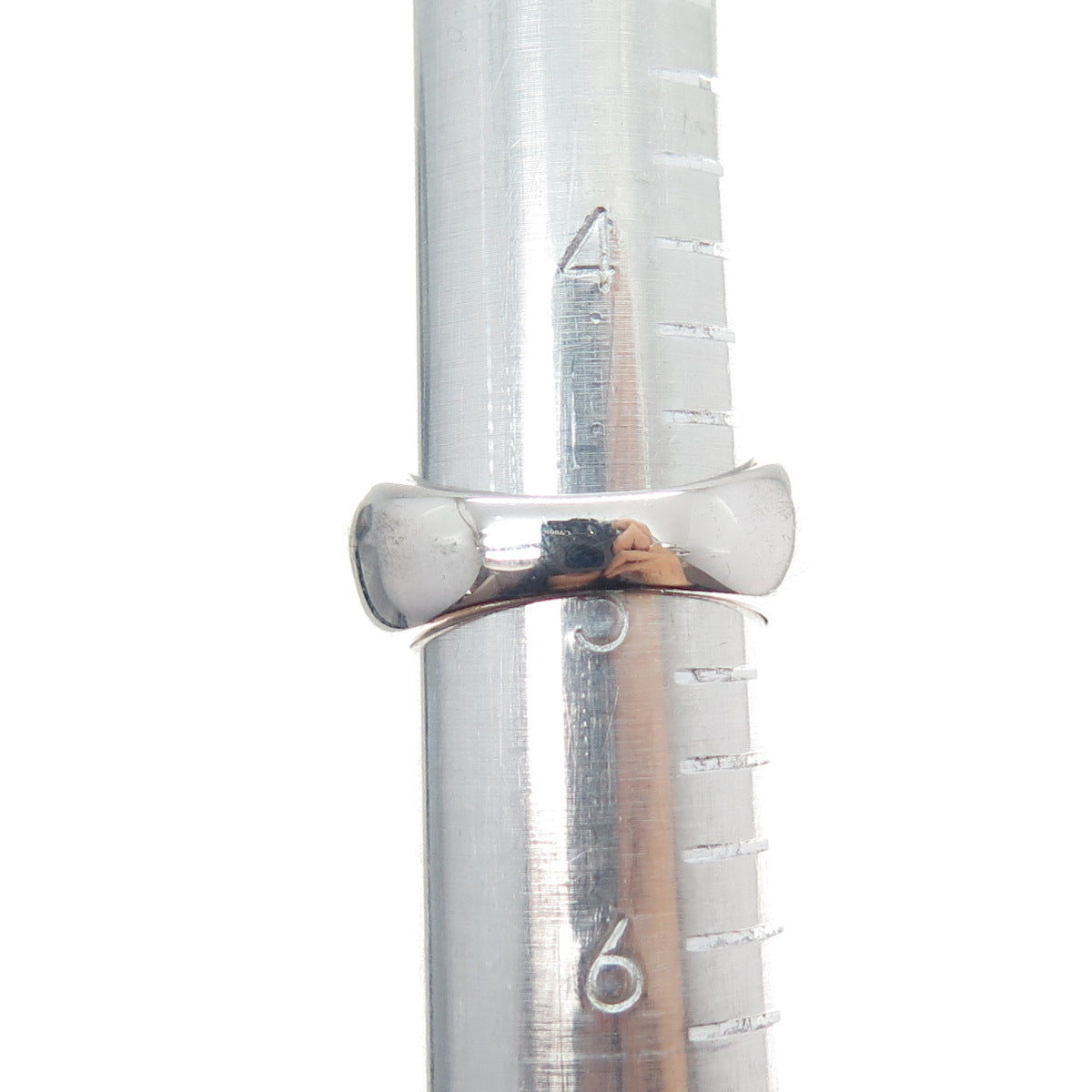 925 Sterling Silver Real Round-Cut Black Spinel Butterfly Ring Size 5