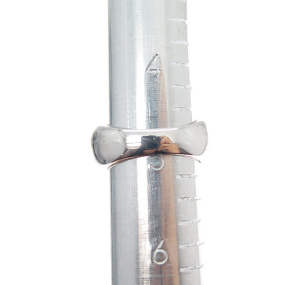 925 Sterling Silver Real Round-Cut Black Spinel Butterfly Ring Size 5