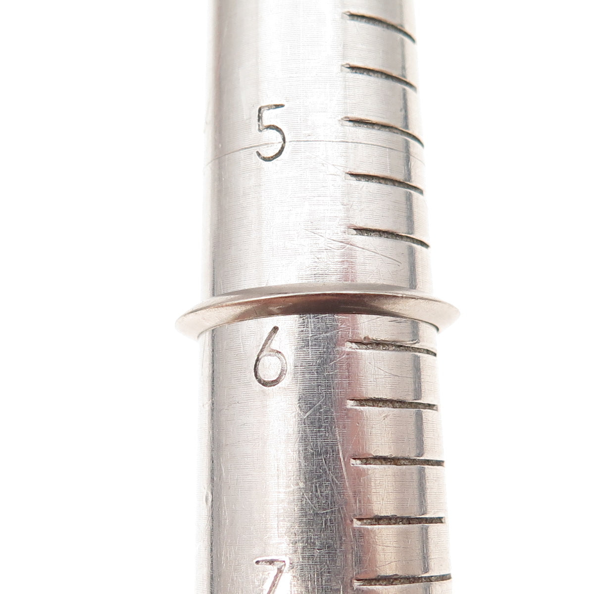 Tiffany & Co. 950 Platinum Vintage Knife-Edge Wedding Band Ring Size 6