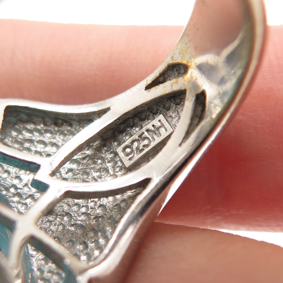 MICHAEL VALITUTTI Gems En Vogue Sterling Sleeping Beauty Turquoise Ring Size 7