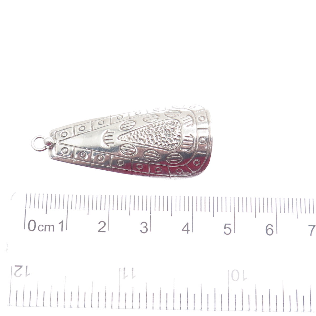 SILPADA 925 Sterling Silver Vintage Tribal Drop Pendant