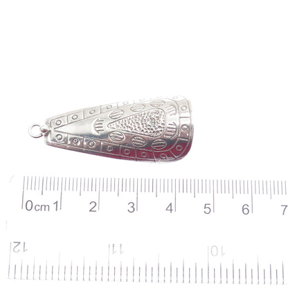 SILPADA 925 Sterling Silver Vintage Tribal Drop Pendant