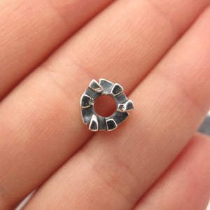 925 Sterling Silver Chamilia Modernist Bead Charm