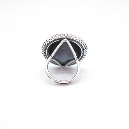 925 Sterling Silver Vintage BEAU Eternal Curve Adjustable Ring Size 5.5
