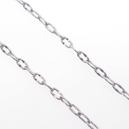 TACORI 18K Gold & 925 Sterling Silver Crescent Eclipse Chain Necklace 18"