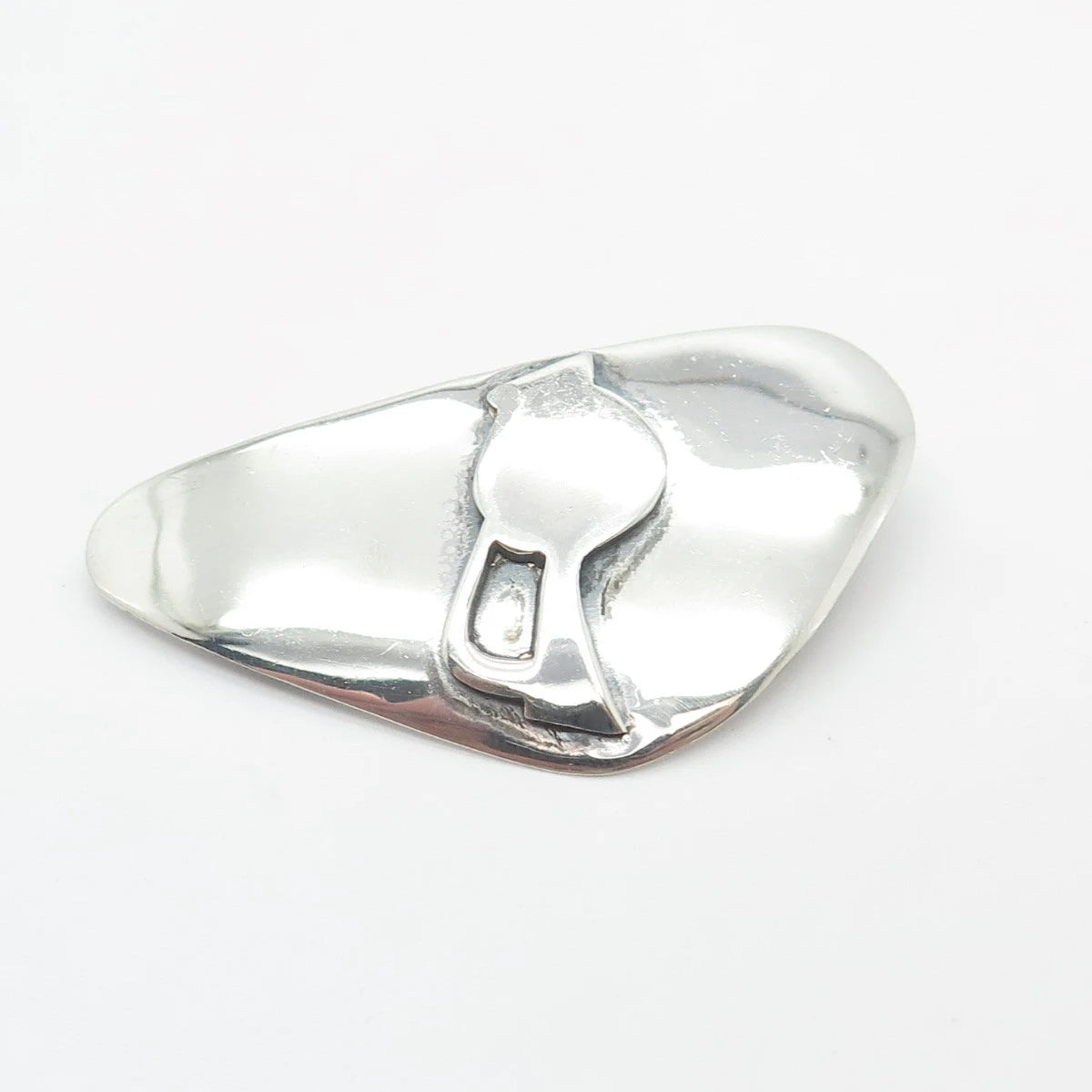 925 Sterling Silver Vintage Jug Pin Brooch