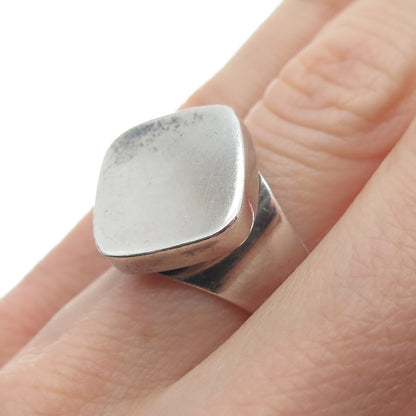 JOACHIM S’PALIU 925 Sterling Vintage Spain Modernist Adjustable Ring Size 5.75