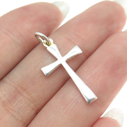 925 Sterling Silver Vintage Classic Cross Pendant