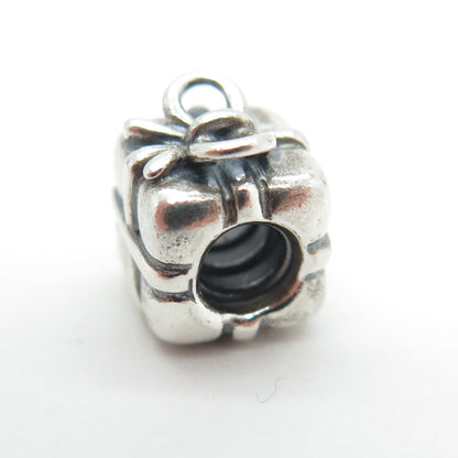 PANDORA 925 Sterling Silver Present Box Charm