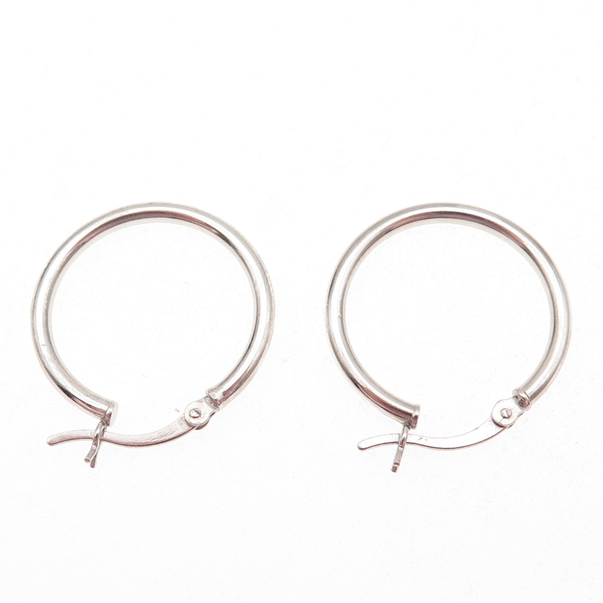 925 Sterling Silver Hoop Earrings