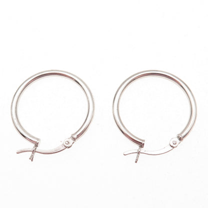 925 Sterling Silver Hoop Earrings