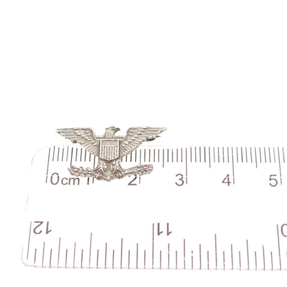 Meyer 925 Sterling Silver Antique WWII US Army Air Force Colonel Pin Brooch