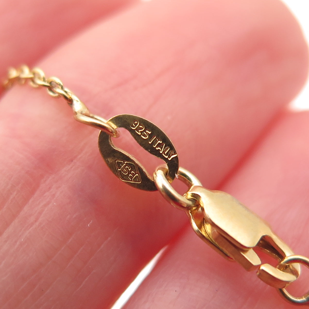 925 Sterling Silver Gold Plated Vintage Italy Real Pearl Turquoise Necklace 26"