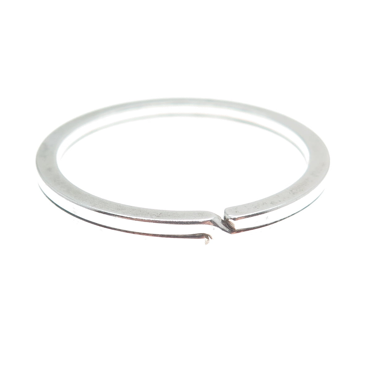 JAMES AVERY 925 Sterling Silver Vintage Classic Key Ring Holder