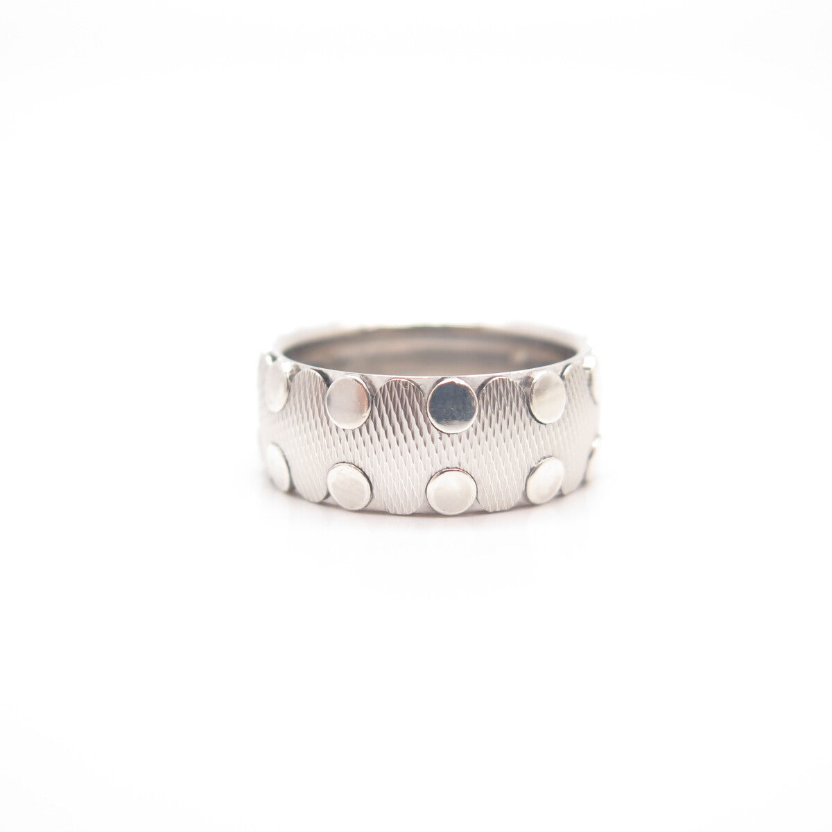 925 Sterling Silver Neos Striped Band Ring Size 7