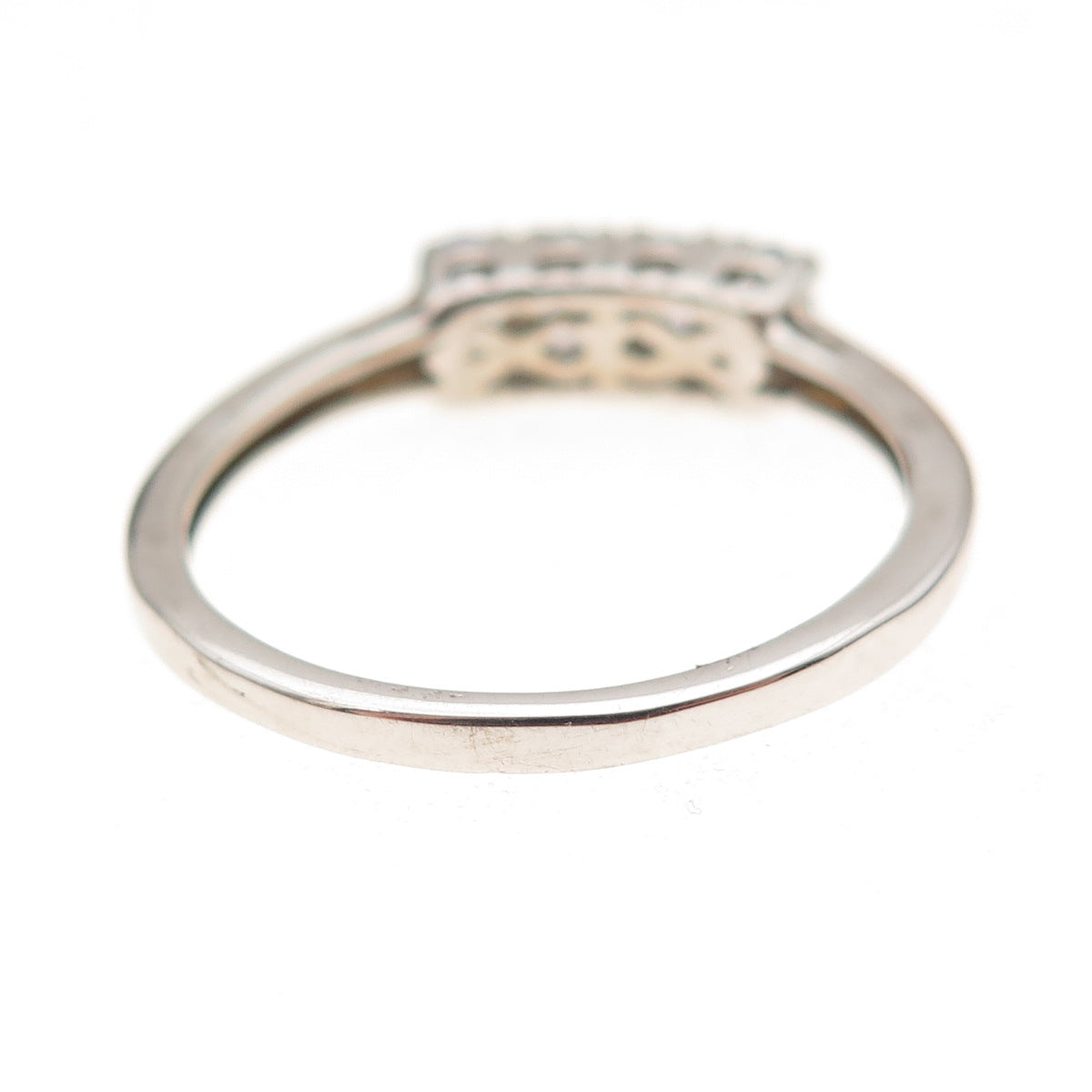 Chuck Clemency 925 Sterling Silver Real Oval-Cut Tanzanite Ring Size 10