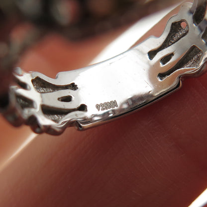 MICHAEL VALITUTTI Gems En Vogue 925 Sterling 2-Tone Real Citrine Ring Size 6.25