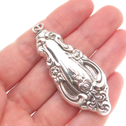 Wallace 925 Sterling Silver Vintage 1973 Grand Victorian Charm Pendant