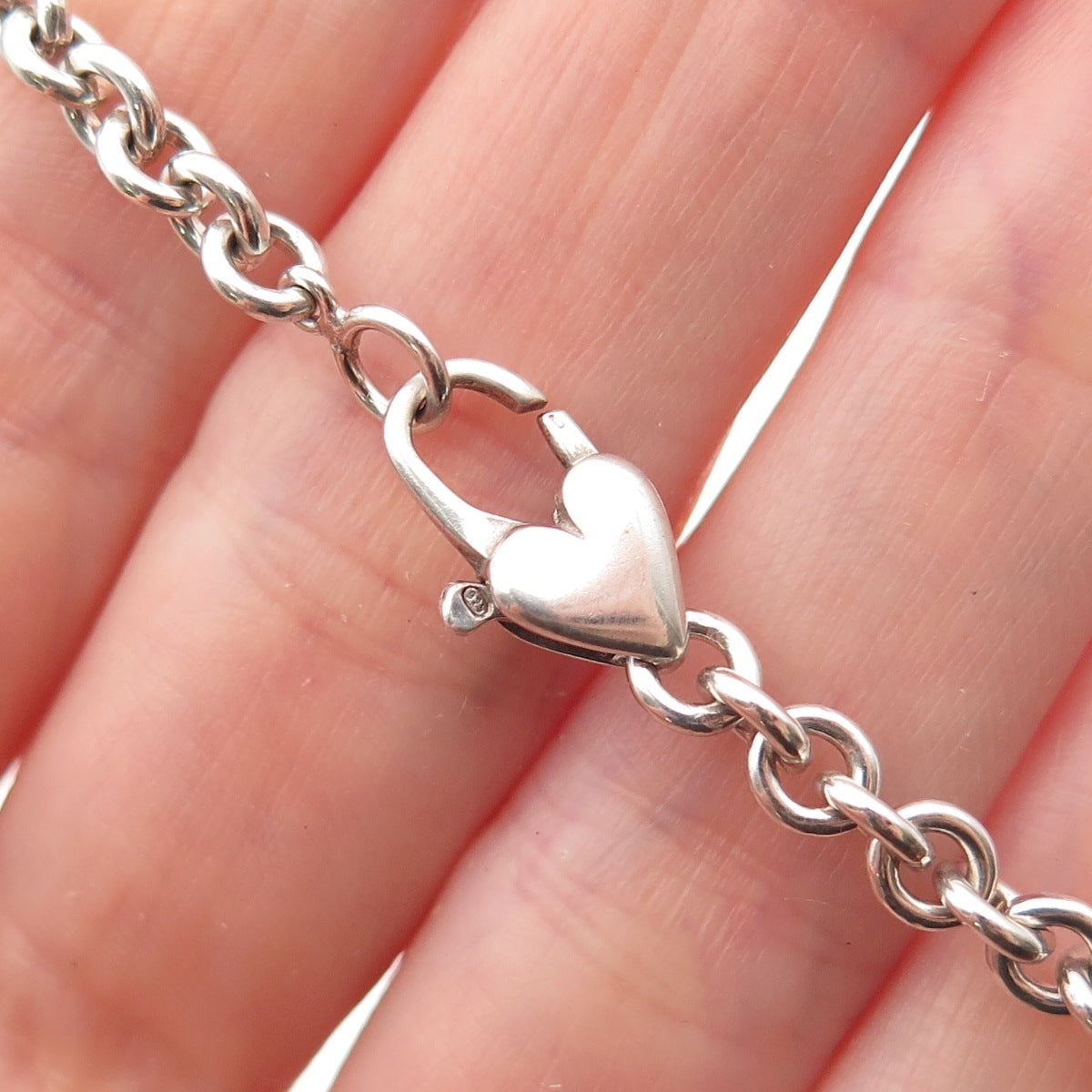 925 Sterling Silver 14K Gold Vintage Real Pearl By The Yard Bracelet 7.75"