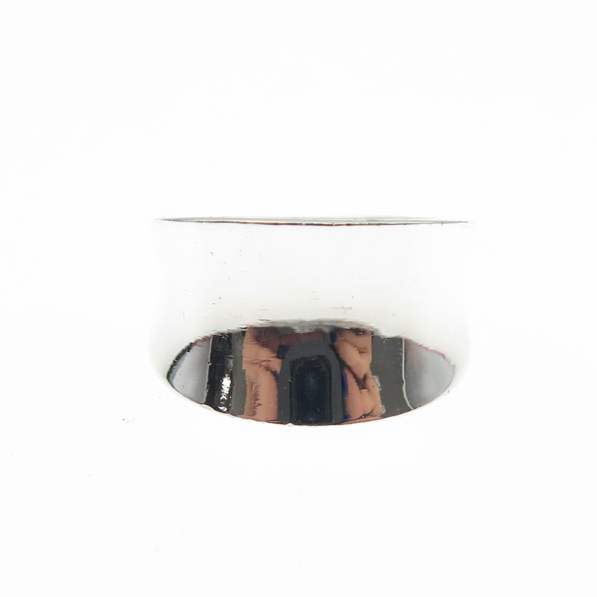 925 Sterling Silver Vintage Modernist Ring Size 7