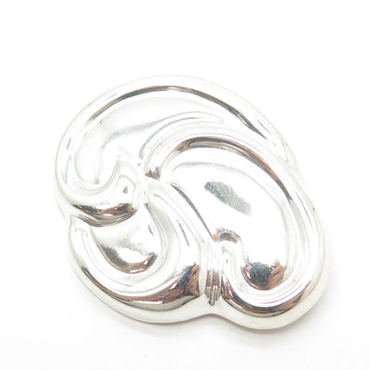 925 Sterling Silver Vintage Mexico Modernist Pin Brooch