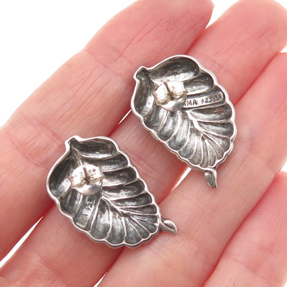 MMA Metropolitan Museum of Art Sterling 14K Gold Posts Vintage Floral Earrings