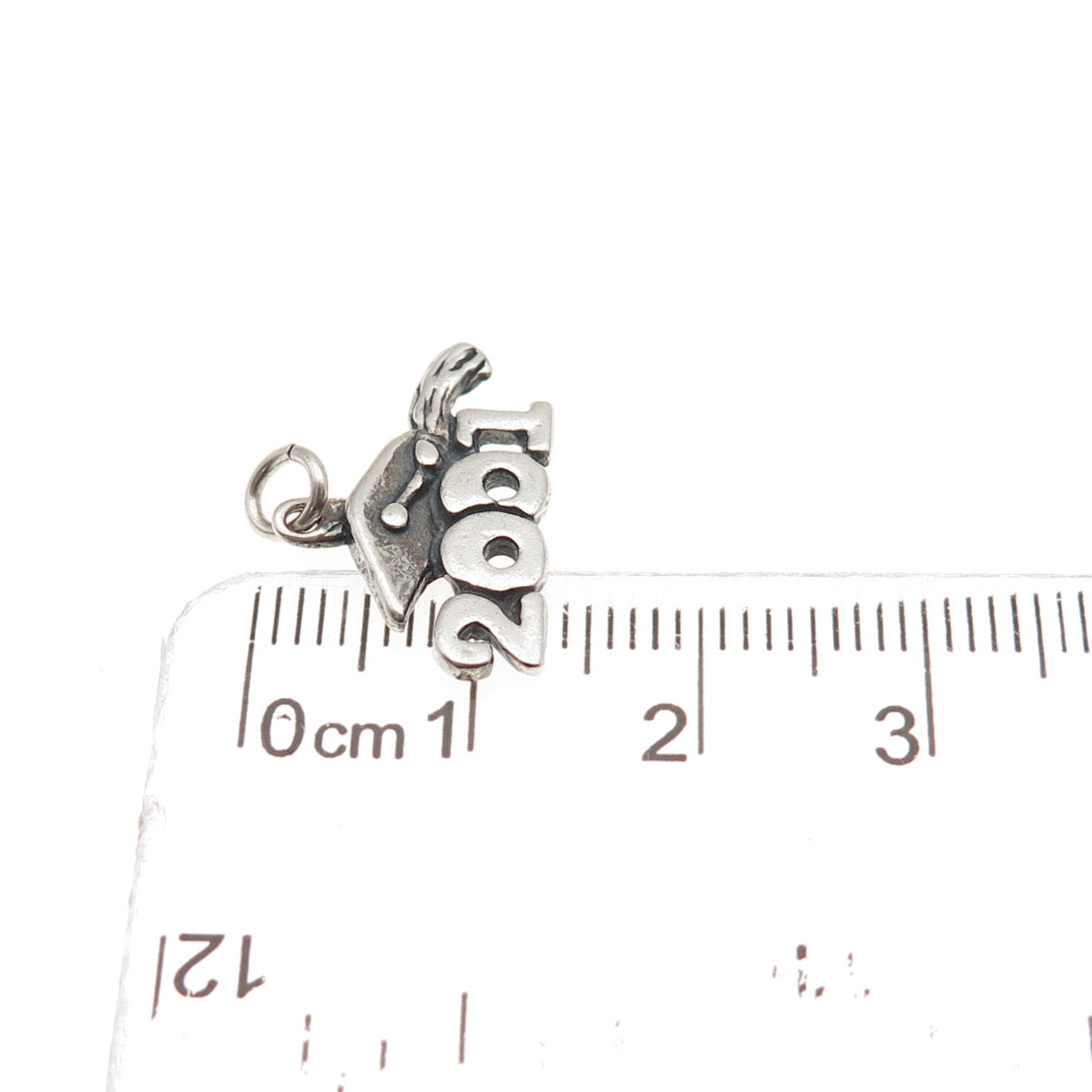 Sundancer 925 Sterling Silver Vintage 2001 Graduation Mini Charm Pendant