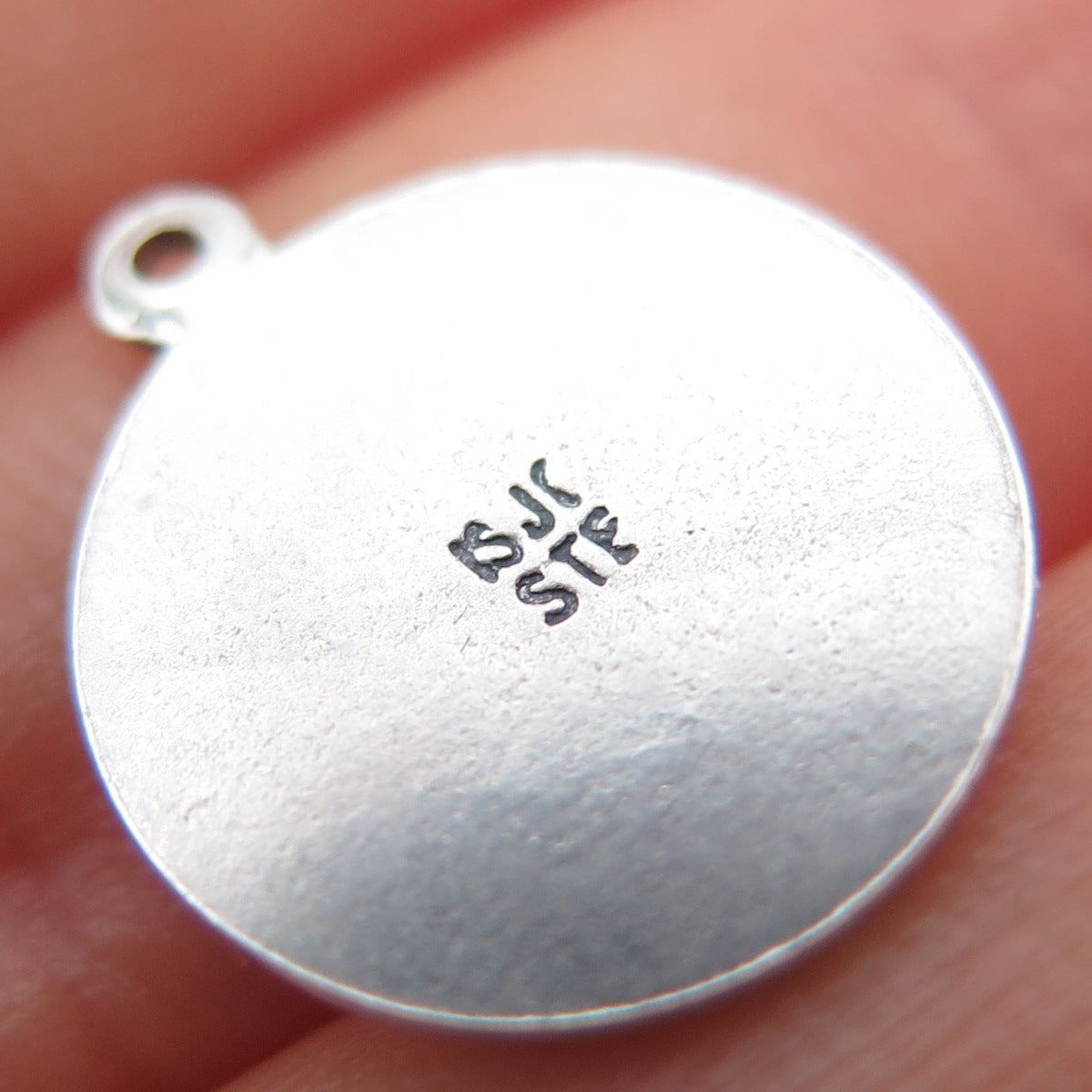 925 Sterling Silver Vintage 1967 ISJC Expo Friendship Minimalist Charm Pendant