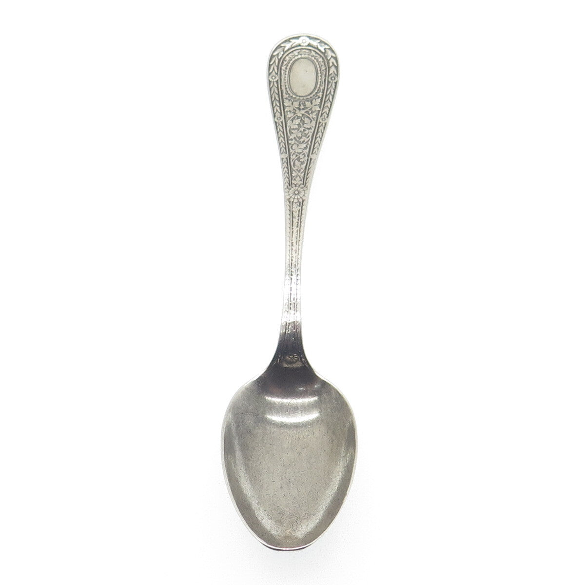 WHITING MFG CO. 925 Sterling Silver Antique Victorian 1890 Laureate Teaspoon