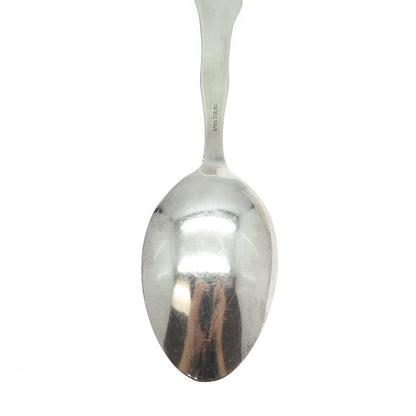 J.T. INMAN 925 Sterling Silver Antique Louisiana States & Cities Tea Spoon