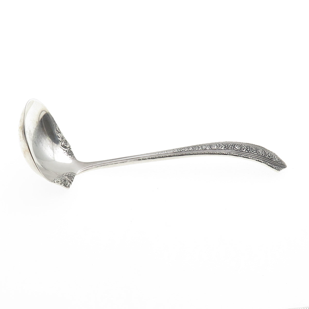 Wallace 925 Sterling Silver Antique Art Deco 1933 Normandie Cream Ladle