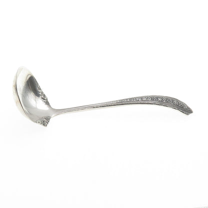 Wallace 925 Sterling Silver Antique Art Deco 1933 Normandie Cream Ladle