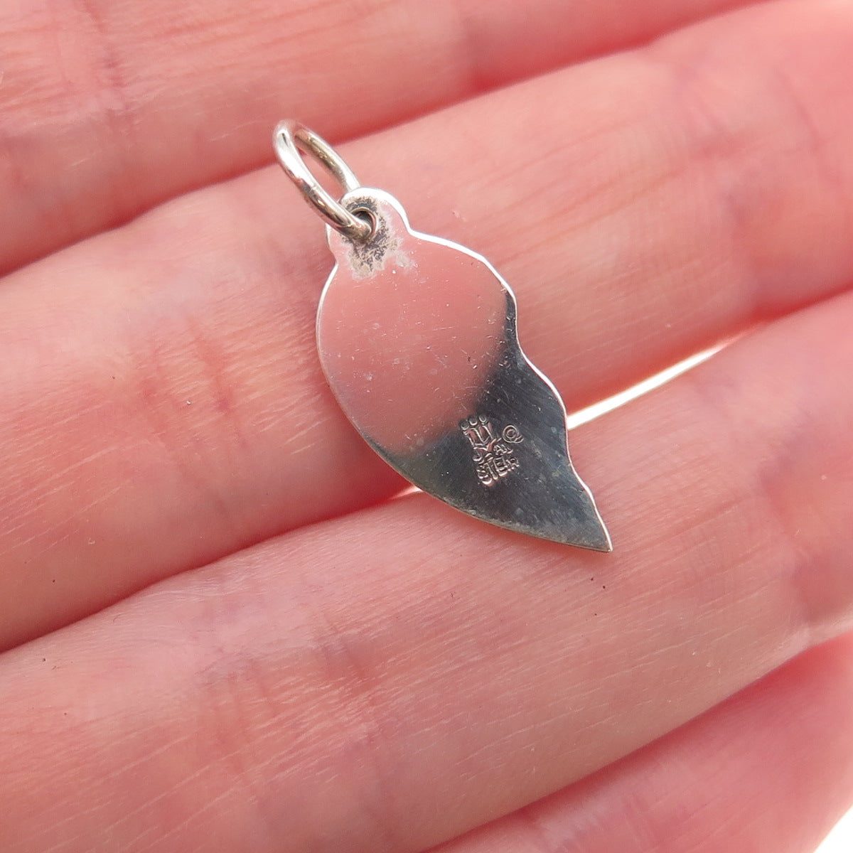 James Avery 925 Sterling Silver Vintage Best Friend Half Heart Charm Pendant