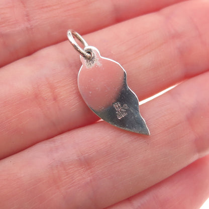James Avery 925 Sterling Silver Vintage Best Friend Half Heart Charm Pendant