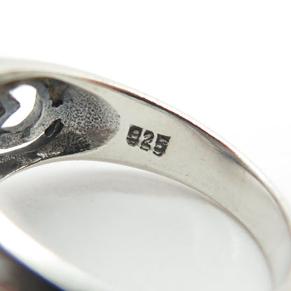 925 Sterling Silver Vintage Celtic Knot Ring Size 5.75